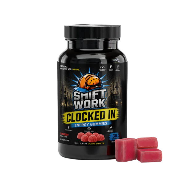 CLOCKED IN™ Energy Gummies